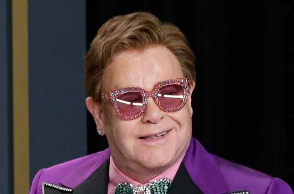 Elton John returns home after hospitalization for fall