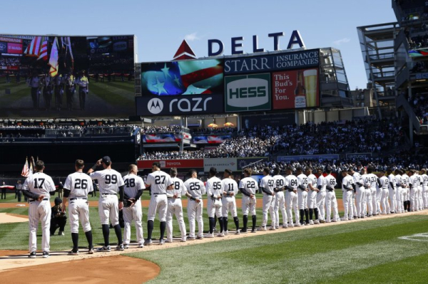 First pitch for Marlins-Yankees game delayed 4 hours because of solar eclipse