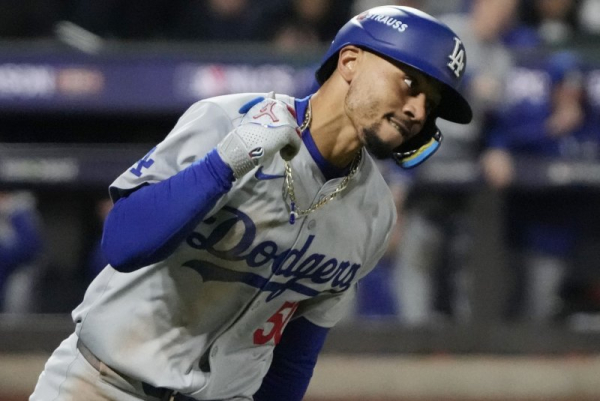 Betts' big night, Ohtani blast gives Dodgers 3-1 NLCS lead on Mets