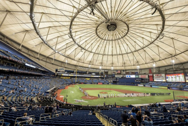 Hurricane Milton rips roof off Tampa Bay Rays' Tropicana Field Hurricane Milton rips roof off Tampa Bay Rays' Tropicana Field