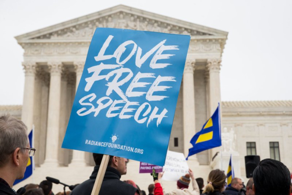 Young Americans' support for free speech declines sharply