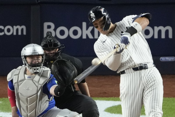 Judge, Chisholm homers help Yankees avoid elimination vs. Blue Jays Judge, Chisholm homers help Yankees avoid elimination vs. Blue Jays